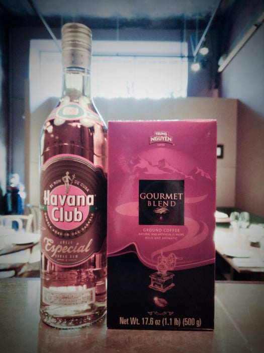Vietnamese Coffee Infused Rum